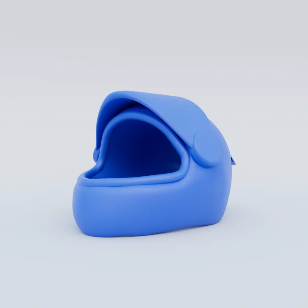 Casque Géant Gonflable Personnalisé Hurrah Vue Technique
