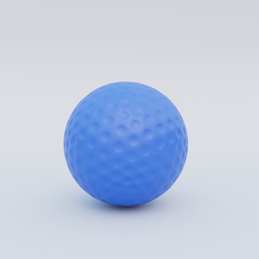 Ball de golf géante  signalétique gonflable Hurrah