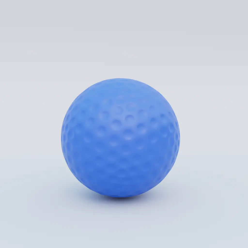 Ball de golf géante signalétique gonflable Hurrah