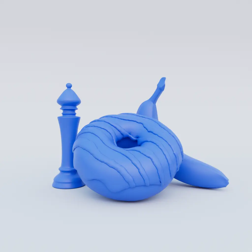 Objet 3D Gonflable Personnalisé Hurrah Vue Technique