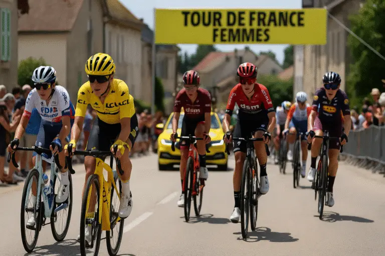Ein riesiges Banner für die Italienrundfahrt der Frauen Copy